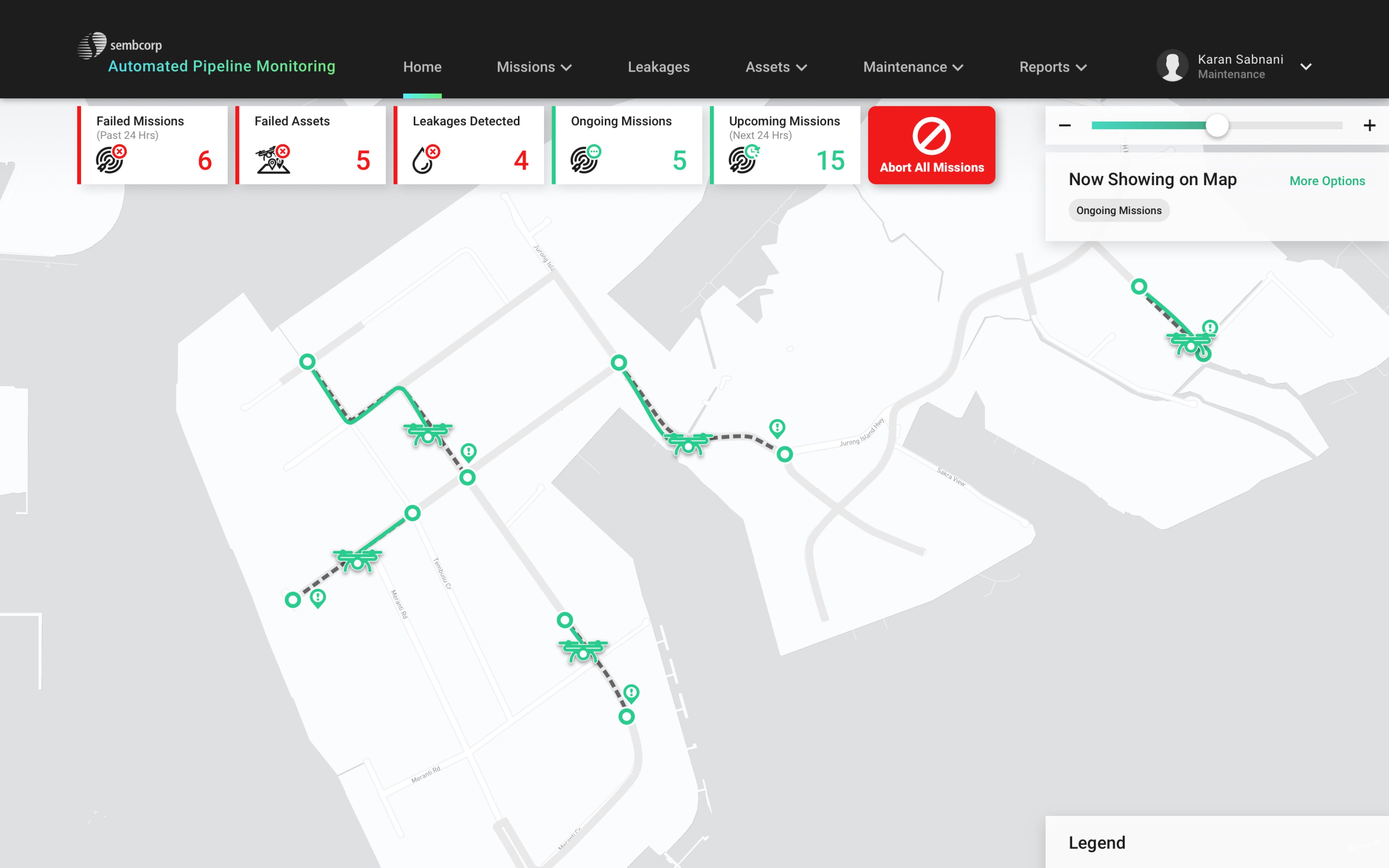Dashboard visual