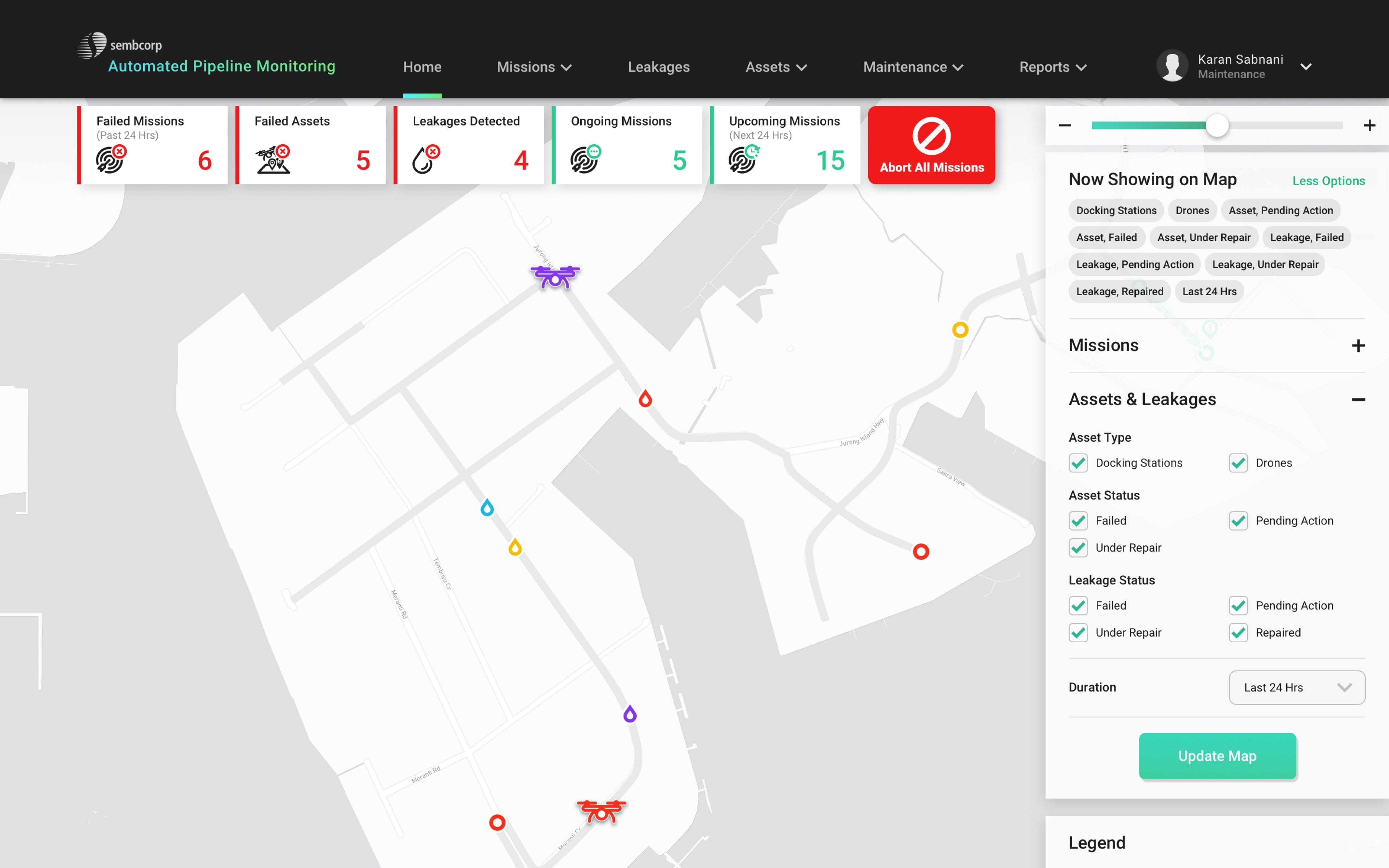 Dashboard visual