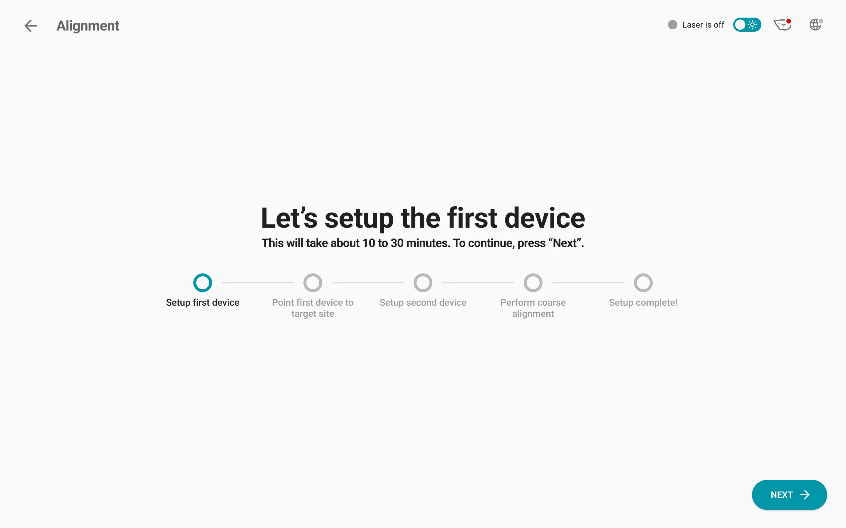 App visual