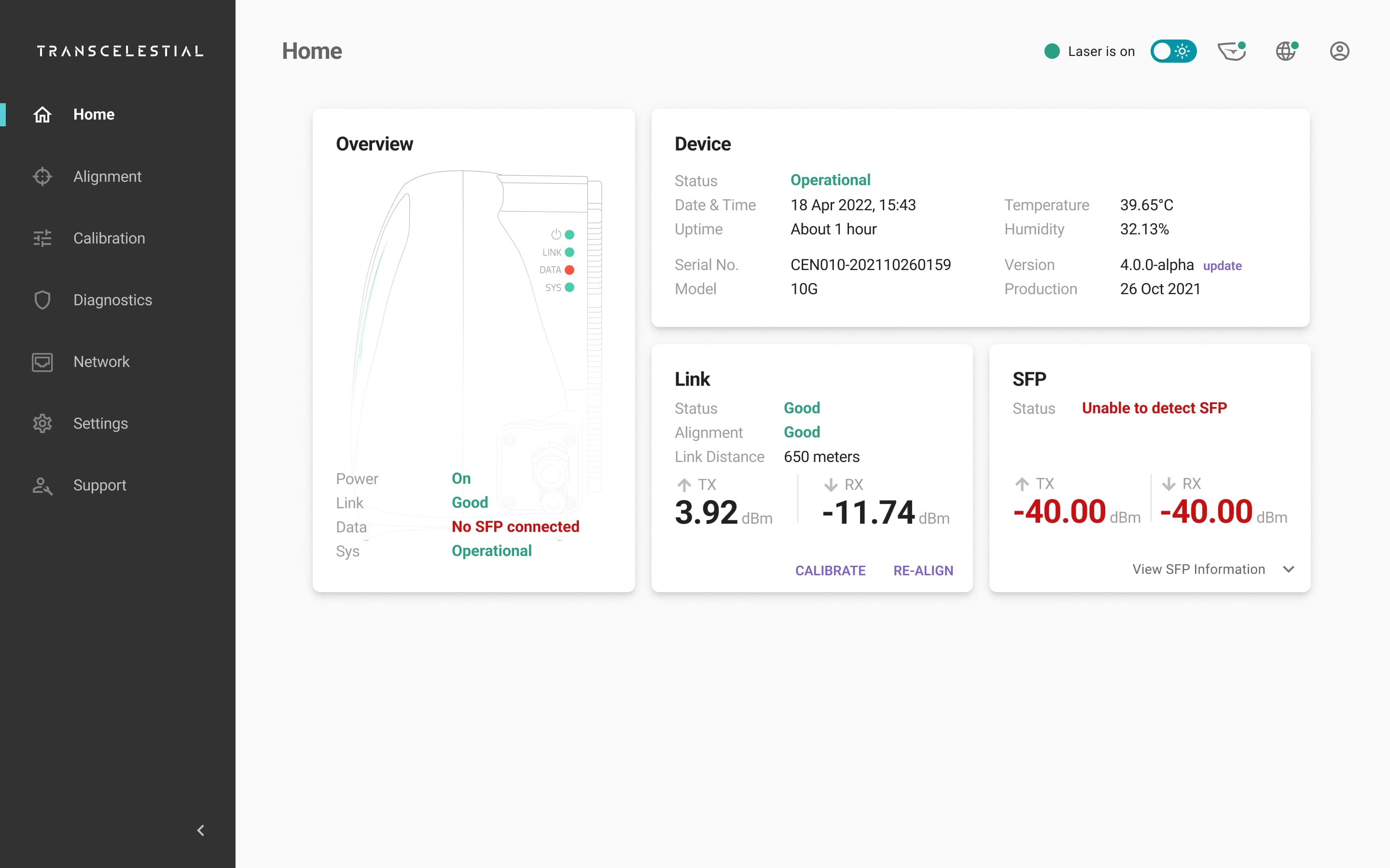 App visual