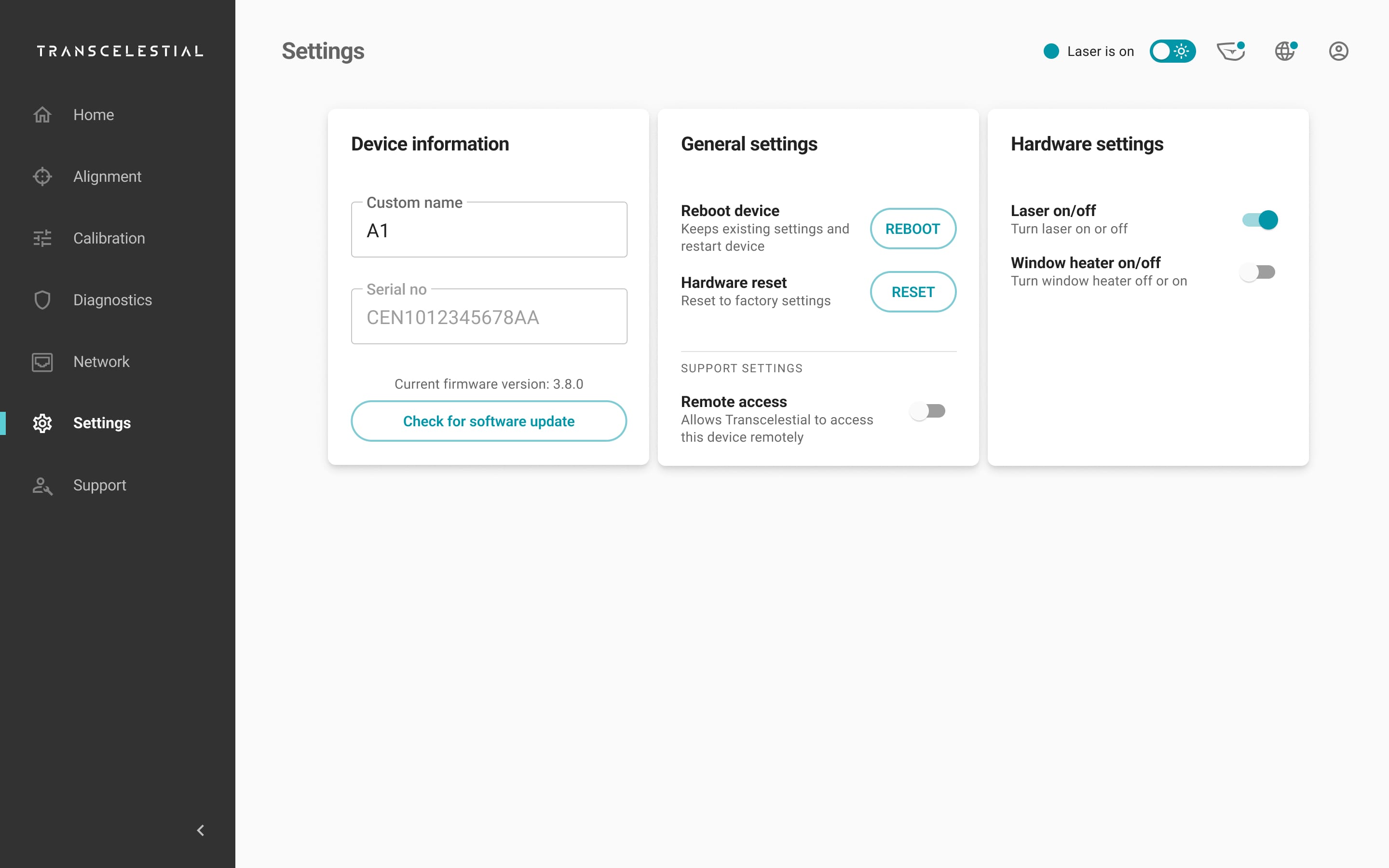 App visual
