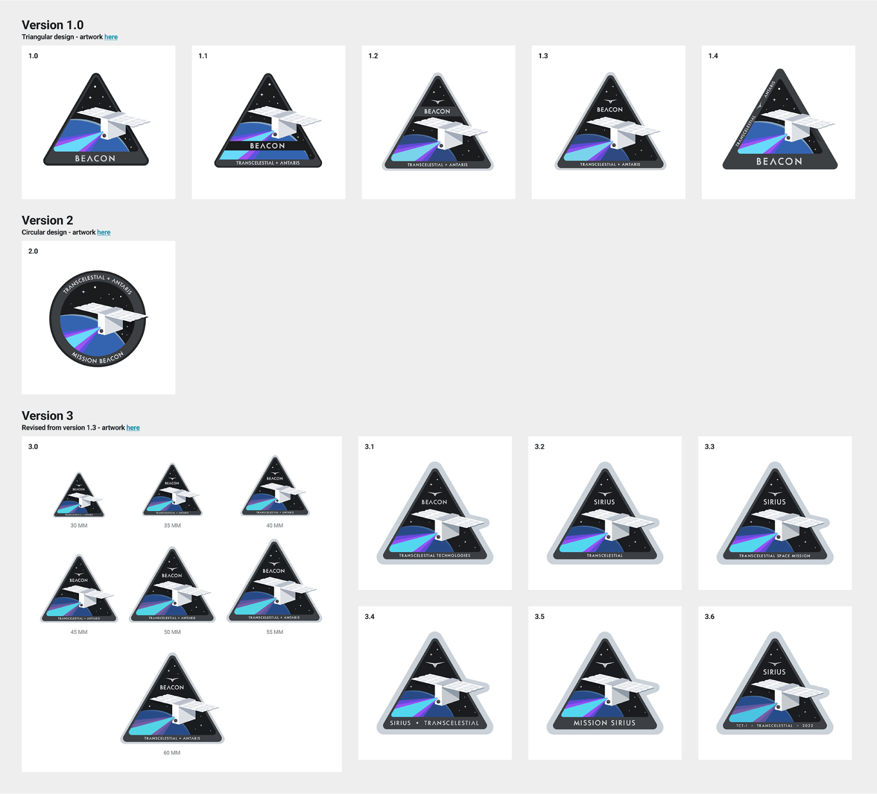 Design layout variations